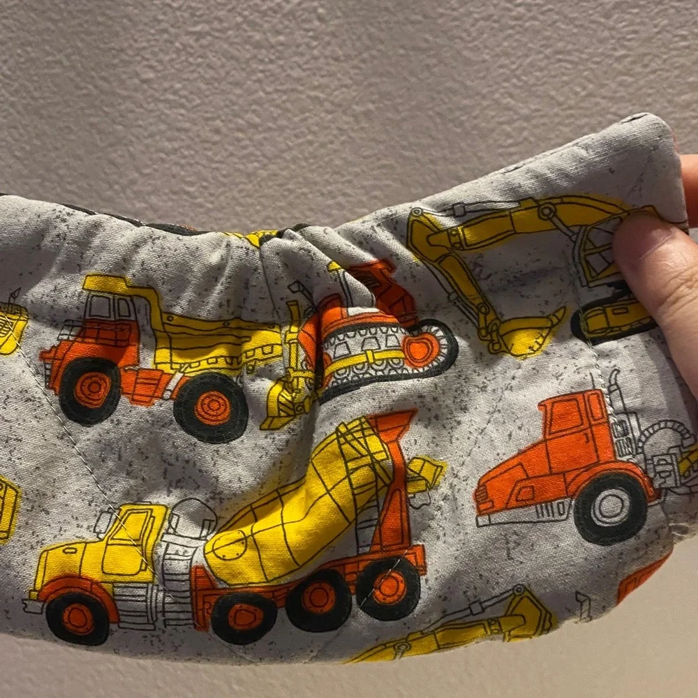 Construction Vehicle Fabric Bowl Holder